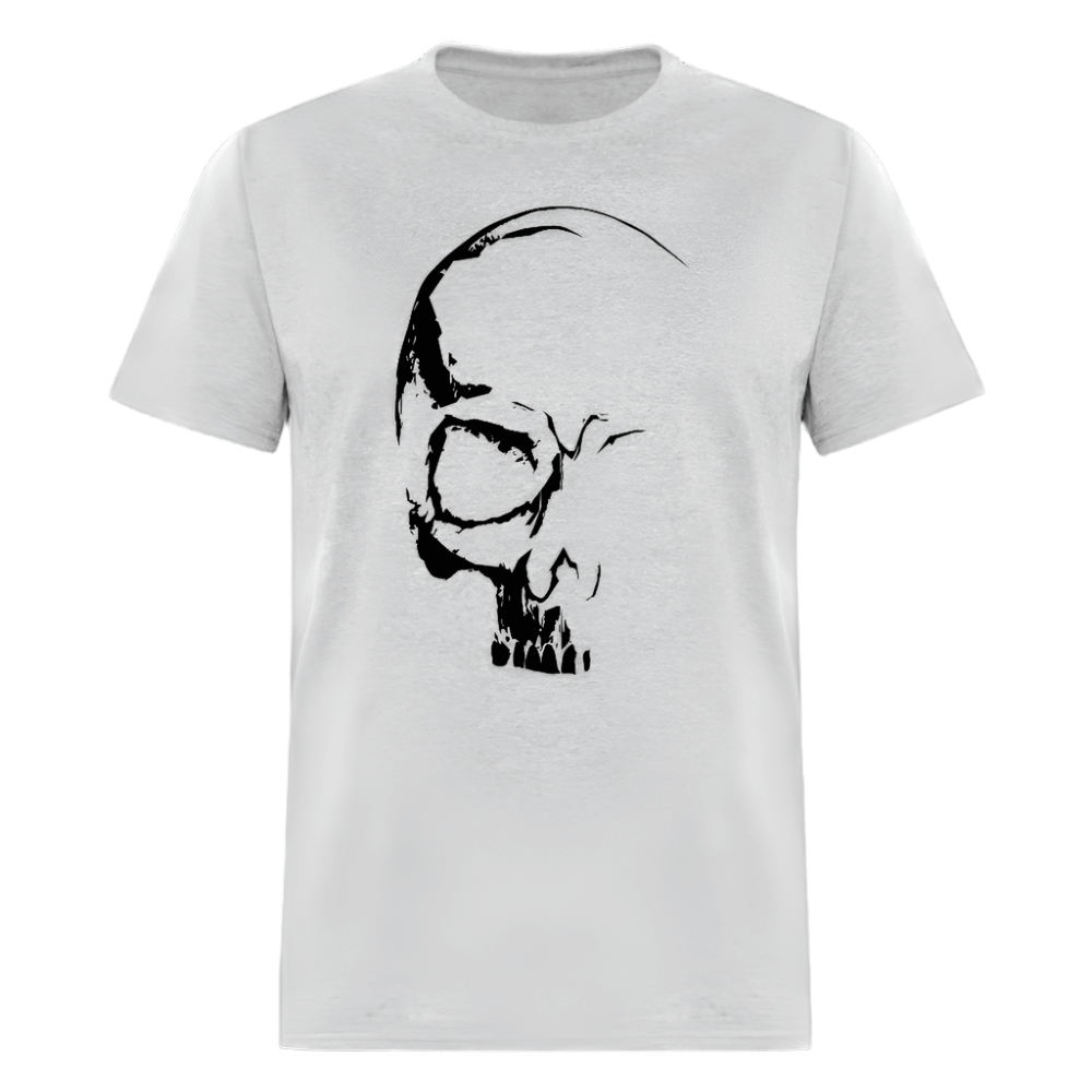 Classic Crew Neck T-Shirt | CUSTOMIZABLE (front & back) - heather gray