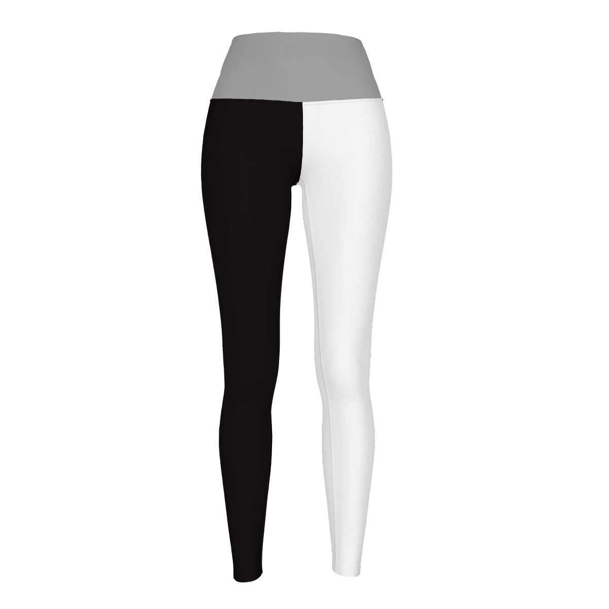 Women's Monochrome Mirage High Waist Stretchy Leggings - Lunacy Deals & Designs