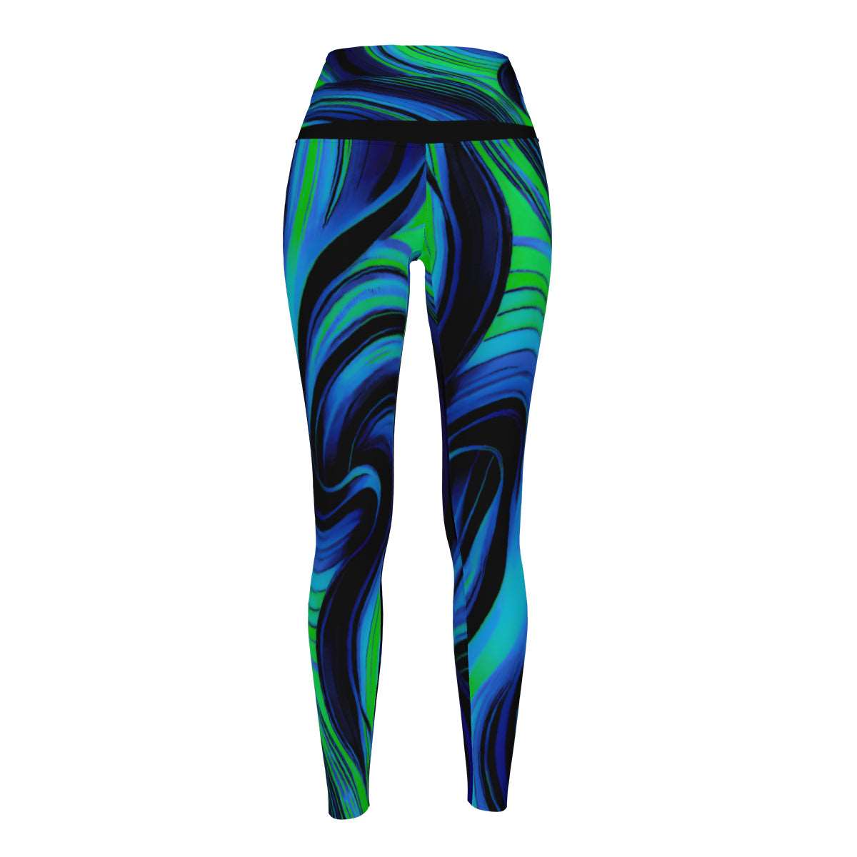 Women's Auroral Zephyr High Waist Stretchy Leggings - Lunacy Deals & Designs