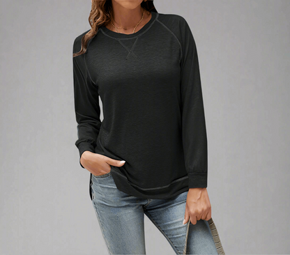Women's Everyday Essential Long Sleeve Tee - Lunacy Deals & Designs