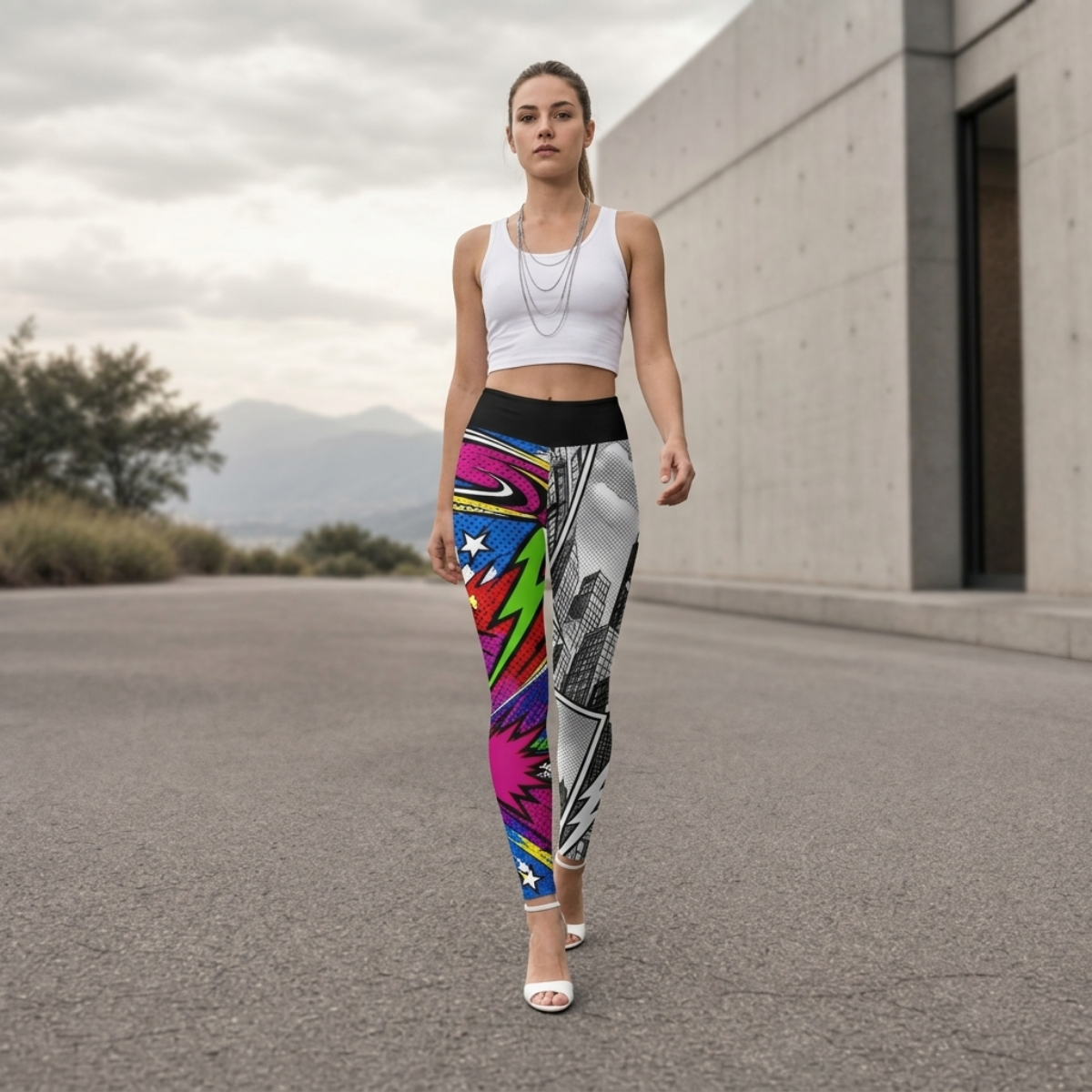 Women's High Waisted Athletic Leggings